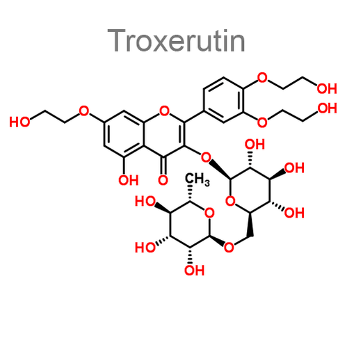 Component of the Vasaxal composition - Troxerutin